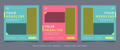 Minimalist and Simple Business Flyer or Social Media Banner vector