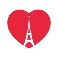 eiffel tower symbol vector
