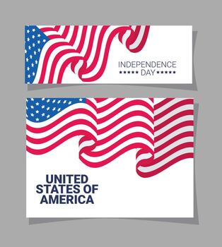 independence day posters vector