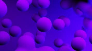 3D round ball abstract background