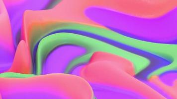 Fondo dell'estratto del modello di onda fluido multicolore 3d