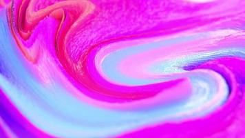 Fundo abstrato do padrão de onda fluido multicolorido 3D video