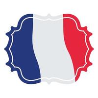 france seal representation vector