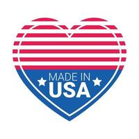 heart of usa vector