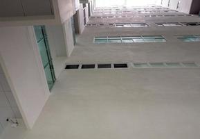 Looking up to the Daylight from the clerestory on the top of the high rise building photo