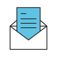 mail letter message vector