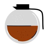 cafetera fresca vector