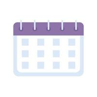 calendar planning icon vector