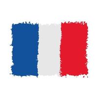 bandera de francia vector