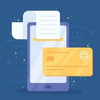 digital payment solution vector