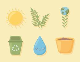 ecology and environment vector