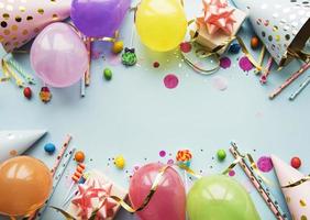 Happy birthday or party background photo