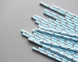 Drinking straws for party photo