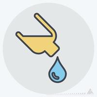 Icon Vector of Drop 2 - Color Mate Style