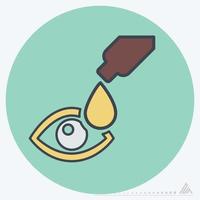 Icon Vector of Drop - Color Mate Style