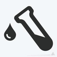 Icon Vector of Drop - Glyph Style