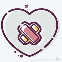 Icon Vector of Heart Surgery - MBE Style