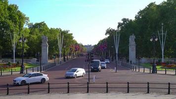 londen stad met buckingham palace in engeland video