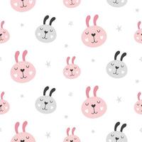 Nursery Childish Seamless Pattern Background vector