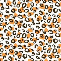 Vector animal leopard skin texture print pattern