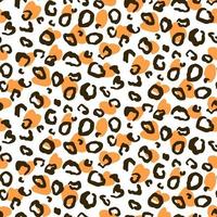 Vector animal leopard skin texture print pattern