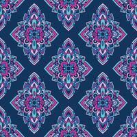 Tribal art ethnic seamless pattern. Folk abstract geometric repeating background texture. Fabric design. Wallpaper vector