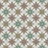 Creative Ethnic Style Square Seamless Pattern. Unique geometric vector swatch. Perfect for screen background, site backdrop, wrapping paper, wallpaper, textile and surface design. Trendy boho tile.