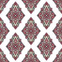 Native tribal pattern, outline style vector