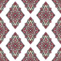 Native tribal pattern, outline style vector