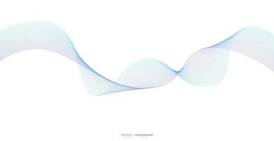 Abstract wavy stripes on a white background isolated. Wave line art, Curved smooth design. Vector illustration EPS 10.