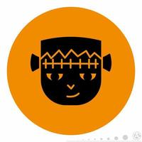 Frankensteins Icon Orange.eps vector