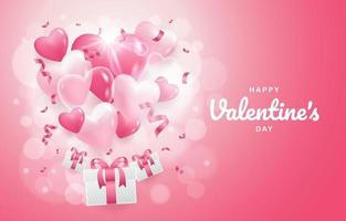 Happy Valentines Background vector