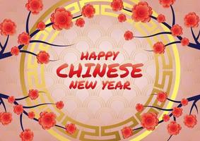 chinese new year art vector background design