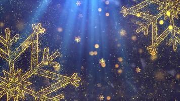 Christmas Snowflake Background, Looped Video, Frame Rate 29.97, Resolution 1920x1080, Video Encoding H.264