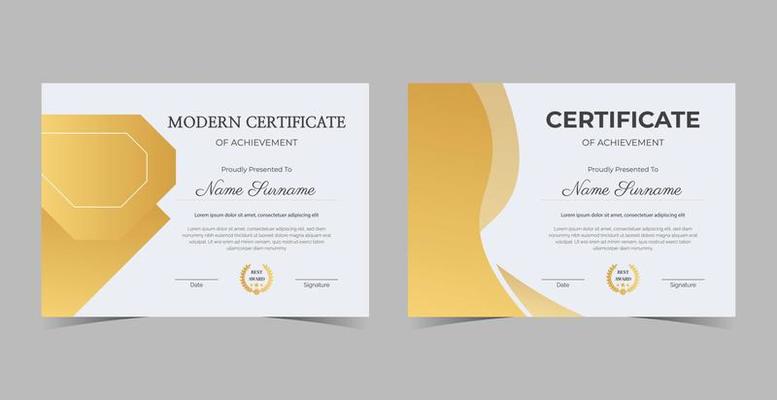 Certificate of Appreciation template, certificate of achievement, awards diploma template