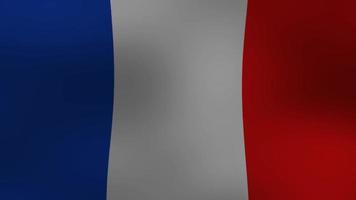 Frankreich-Flagge im Hintergrund