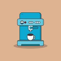 espresso machine vector illustration design