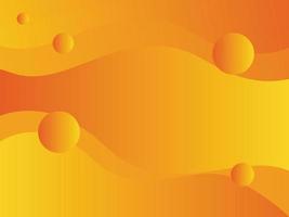 simple orange background vector