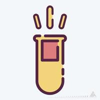 Icon Vector of Vials 5 - Line Cut Style