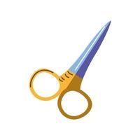 cosmetics scissors equipment vector