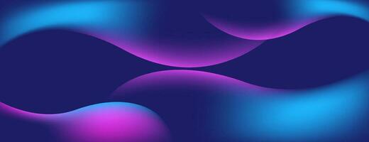 Neon wave abstract background, dynamic wave and light motion background. Vector design template