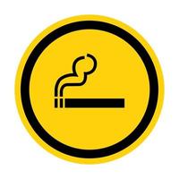 No Smoking Symbol Sign Isolate On White Background,Vector Illustration EPS.10 vector