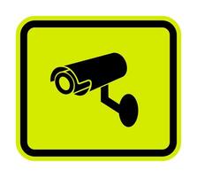 CCTV Security Camera Symbol Sign, Vector Illustration, Isolate On White Background Label .EPS10