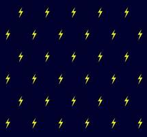 Lightning pattern on a dark background. Vector. Ornament for fabric or packaging. vector
