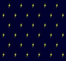 Lightning pattern on a dark background. Vector. Ornament for fabric or packaging. vector