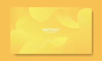 Abstract Yellow Fluid Wave Background vector