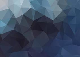 abstract dark low poly design background vector