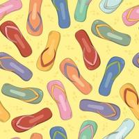 Flip flop pattern vector