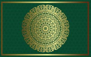 Luxury ornamental mandala background with arabic islamic east pattern style premium vector Free Vecto