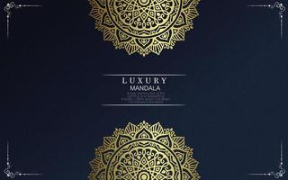 Luxury ornamental mandala background with arabic islamic east pattern style premium vector Free Vecto